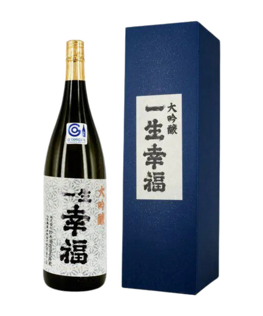 一生幸福 大吟釀 藍色禮盒裝 SUZUKI ISSHOKOUFUKU DAIGINJO 1800ml